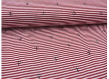 Jersey - Anker Ringel rot